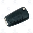 FLIP REMOTE KEY WITH 2 BUTTONS FOR OPEL CORSA D AND MERCIA (93189835, 93189840, 139468) PCF7941 ID46 433 Mhz ASK - PREMIUM QUALITY
