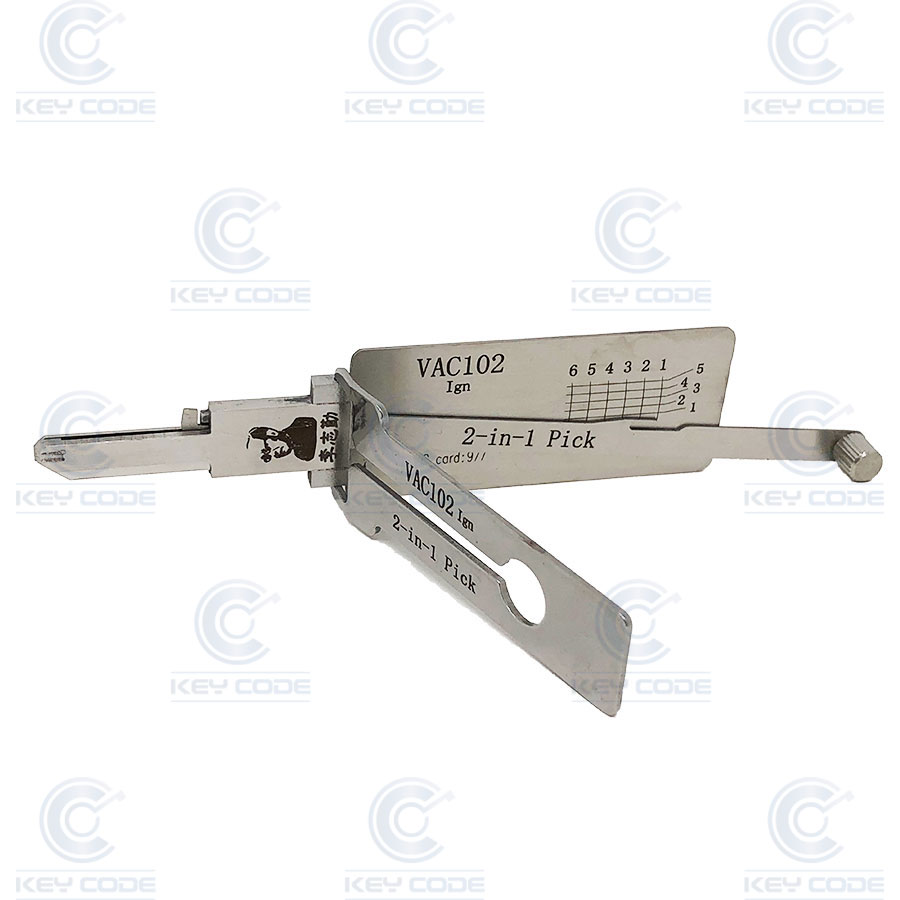 [VAC102-21] LISHI 2 IN 1 PICK DECODER VAC102 RNLT - IGNITION ONLY