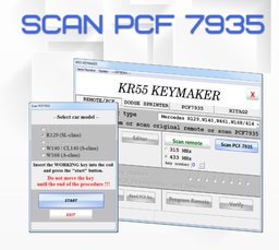[MBE-KR55-7935] SCAN PCF7935 LICENSE FOR MBE KR55