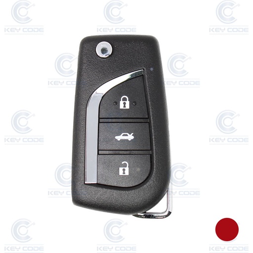 [XK08] TOYOTA REMOTE 3 BUTTONS FOR VVDI KEY TOOL XKTO00EN